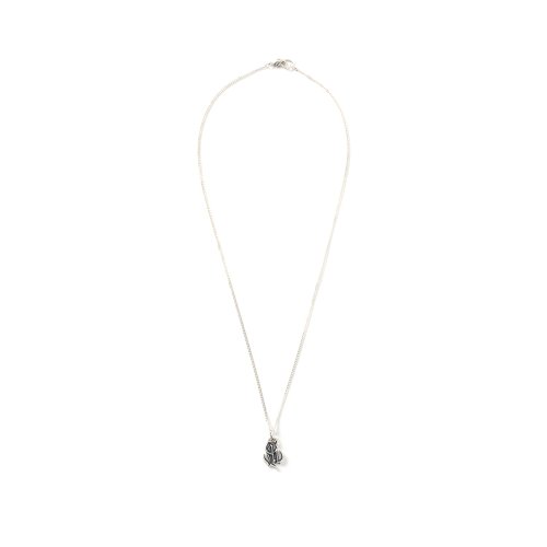 <img class='new_mark_img1' src='https://img.shop-pro.jp/img/new/icons15.gif' style='border:none;display:inline;margin:0px;padding:0px;width:auto;' />CALEE꡼ CAL NT Logo silver necklace/Silver