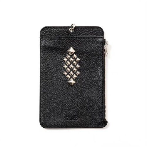 <img class='new_mark_img1' src='https://img.shop-pro.jp/img/new/icons15.gif' style='border:none;display:inline;margin:0px;padding:0px;width:auto;' />CALEEキャリー 「STUDS LEATHER MULTI POUCH ＜LARGE＞」