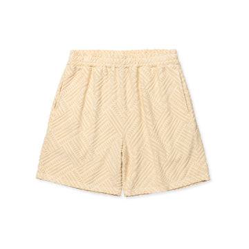 <img class='new_mark_img1' src='https://img.shop-pro.jp/img/new/icons15.gif' style='border:none;display:inline;margin:0px;padding:0px;width:auto;' />CALEE ꡼PILE JACQUARD RELAX SHORTSIVORY