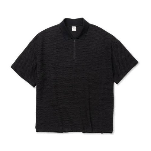 <img class='new_mark_img1' src='https://img.shop-pro.jp/img/new/icons15.gif' style='border:none;display:inline;margin:0px;padding:0px;width:auto;' />CALEE ꡼DOUBLE FACE DROP SHOULDER ZIP POLO