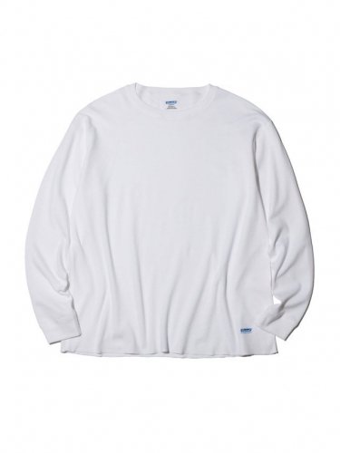 <img class='new_mark_img1' src='https://img.shop-pro.jp/img/new/icons15.gif' style='border:none;display:inline;margin:0px;padding:0px;width:auto;' />RADIALL ǥMIL - THERMAL CREW NECK T-SHIRT L/SWHITE