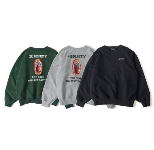 <img class='new_mark_img1' src='https://img.shop-pro.jp/img/new/icons15.gif' style='border:none;display:inline;margin:0px;padding:0px;width:auto;' />Subciety ֥ƥPATCH WORK SWEAT