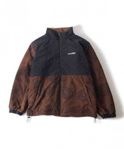 <img class='new_mark_img1' src='https://img.shop-pro.jp/img/new/icons15.gif' style='border:none;display:inline;margin:0px;padding:0px;width:auto;' />Subciety ֥ƥREVERSIBLE NYLONFLEECE JKTBROWN