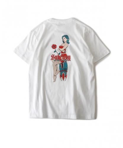 <img class='new_mark_img1' src='https://img.shop-pro.jp/img/new/icons15.gif' style='border:none;display:inline;margin:0px;padding:0px;width:auto;' />Subciety ֥ƥPinup teeWHITE