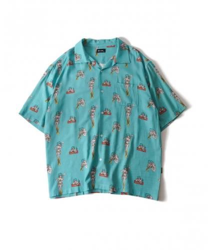 <img class='new_mark_img1' src='https://img.shop-pro.jp/img/new/icons15.gif' style='border:none;display:inline;margin:0px;padding:0px;width:auto;' />Subciety ֥ƥAloha shirtGREEN