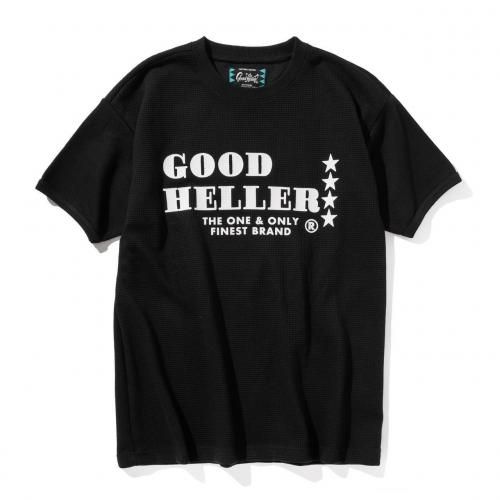 <img class='new_mark_img1' src='https://img.shop-pro.jp/img/new/icons15.gif' style='border:none;display:inline;margin:0px;padding:0px;width:auto;' />5.24 (Sat) 12:00 ReleaseGOOD HELLER åɥإ顼LOGO THERMAL S/S TSHIRTBLACK