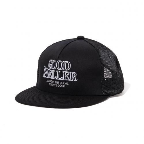<img class='new_mark_img1' src='https://img.shop-pro.jp/img/new/icons15.gif' style='border:none;display:inline;margin:0px;padding:0px;width:auto;' />6.7 (Sat) 12:00 ReleaseGOOD HELLER åɥإ顼EMBROIDERMY MESH CAPBLACK