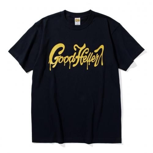 <img class='new_mark_img1' src='https://img.shop-pro.jp/img/new/icons15.gif' style='border:none;display:inline;margin:0px;padding:0px;width:auto;' />6.7 (Sat) 12:00 ReleaseGOOD HELLER åɥإ顼DRIPPING LOGO S/S TSHIRTNAVY