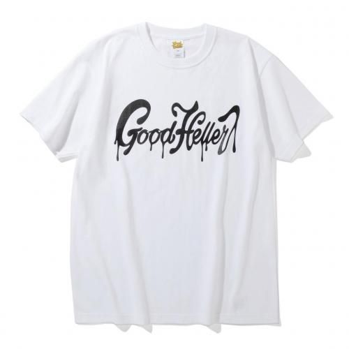 <img class='new_mark_img1' src='https://img.shop-pro.jp/img/new/icons15.gif' style='border:none;display:inline;margin:0px;padding:0px;width:auto;' />6.7 (Sat) 12:00 ReleaseGOOD HELLER åɥإ顼DRIPPING LOGO S/S TSHIRTWHITE