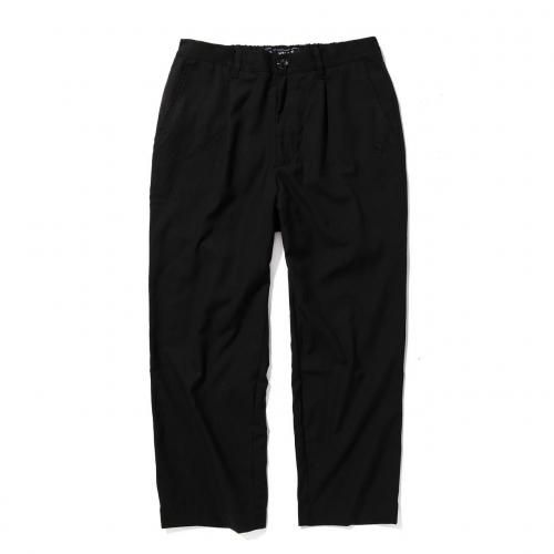 <img class='new_mark_img1' src='https://img.shop-pro.jp/img/new/icons15.gif' style='border:none;display:inline;margin:0px;padding:0px;width:auto;' />7.19 (Sat) 12:00 ReleaseGOOD HELLER åɥإ顼POLYESTER RAYON ONE TUCK EASY SLACKSBLACK