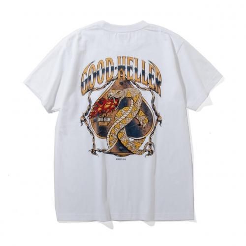 <img class='new_mark_img1' src='https://img.shop-pro.jp/img/new/icons15.gif' style='border:none;display:inline;margin:0px;padding:0px;width:auto;' />8.2 (Sat) 12:00 ReleaseGOOD HELLER åɥإ顼SPADE SNAKE LOGO S/S TSHIRTWHITE