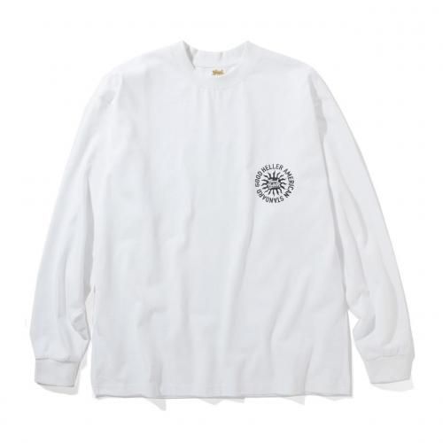 <img class='new_mark_img1' src='https://img.shop-pro.jp/img/new/icons15.gif' style='border:none;display:inline;margin:0px;padding:0px;width:auto;' />8.30 (Sat) 12:00 ReleaseGOOD HELLER åɥإ顼SUN LOGO 9.5OZ L/S TSHIRTWHITE