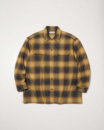 <img class='new_mark_img1' src='https://img.shop-pro.jp/img/new/icons15.gif' style='border:none;display:inline;margin:0px;padding:0px;width:auto;' />10.11 (Sat) 12:00 ReleaseRADIALL ǥSHORE - OPEN COLLARED SHIRT L/S YELLOW