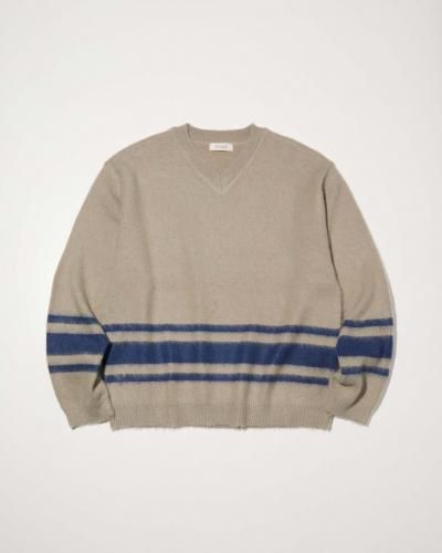<img class='new_mark_img1' src='https://img.shop-pro.jp/img/new/icons15.gif' style='border:none;display:inline;margin:0px;padding:0px;width:auto;' />10.11 (Sat) 12:00 ReleaseRADIALL ǥHUNTINGTON - V NECK SWEATER L/S GRAY