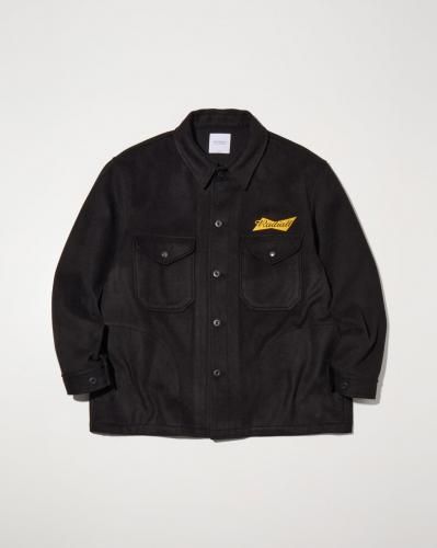 <img class='new_mark_img1' src='https://img.shop-pro.jp/img/new/icons15.gif' style='border:none;display:inline;margin:0px;padding:0px;width:auto;' />11.8 (Sat) 12:00 ReleaseRADIALL ǥBOWTIE - CPO SHIRT L/SBLACK