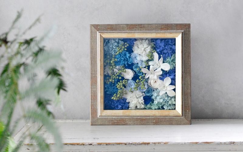 オーダーメイドウォールフラワー ｜プリザーブドフラワー壁掛け