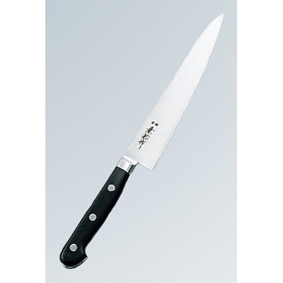 兼松作　洋庖丁（日本鋼・ツバ付）　ペティーナイフ　12cm