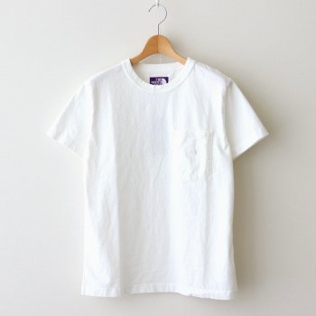 The North Face Purple Label ザ ノースフェイス パープルレーベル 7oz H S Pocket Tee Off White Nt3103n