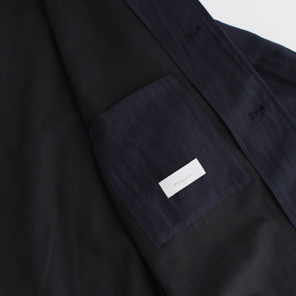 テレビで話題】 Cotton Phlannel 新品 Linen ジャケット Voile