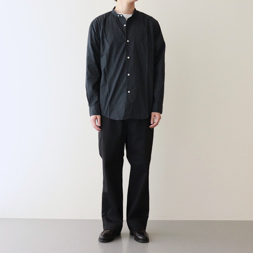 PHIGVEL BAND COLLAR DRESS SHIRT フィグベル camping.com