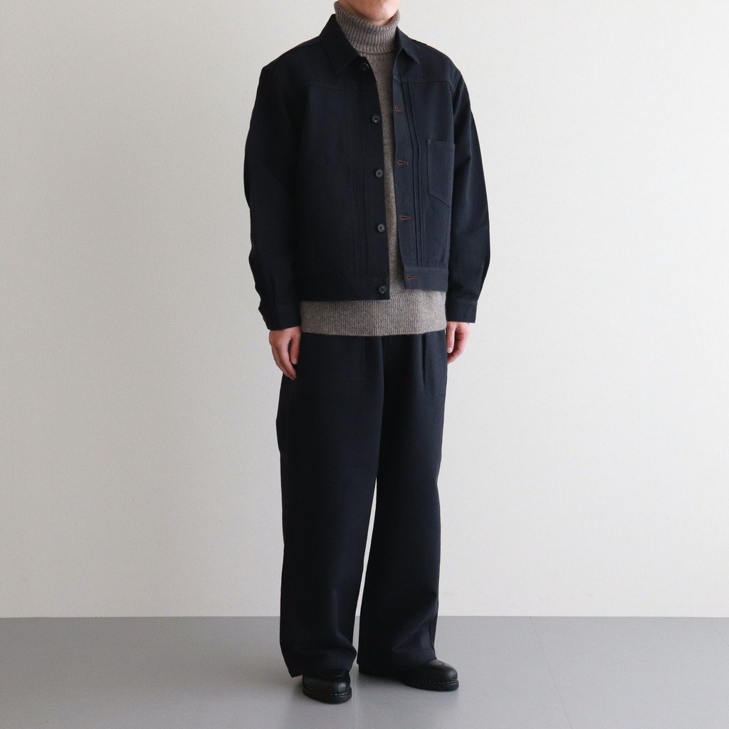 cos wool twill bomber jacket