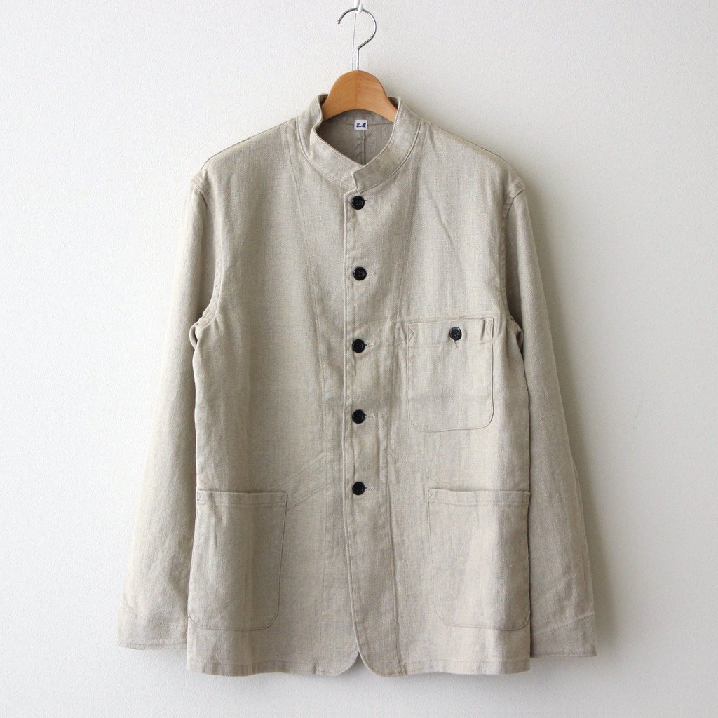 Ets.MATERIAUX | イーティーエス マテリオ FRENCH WORK JACKET #OFF WHITE [22010300260010]