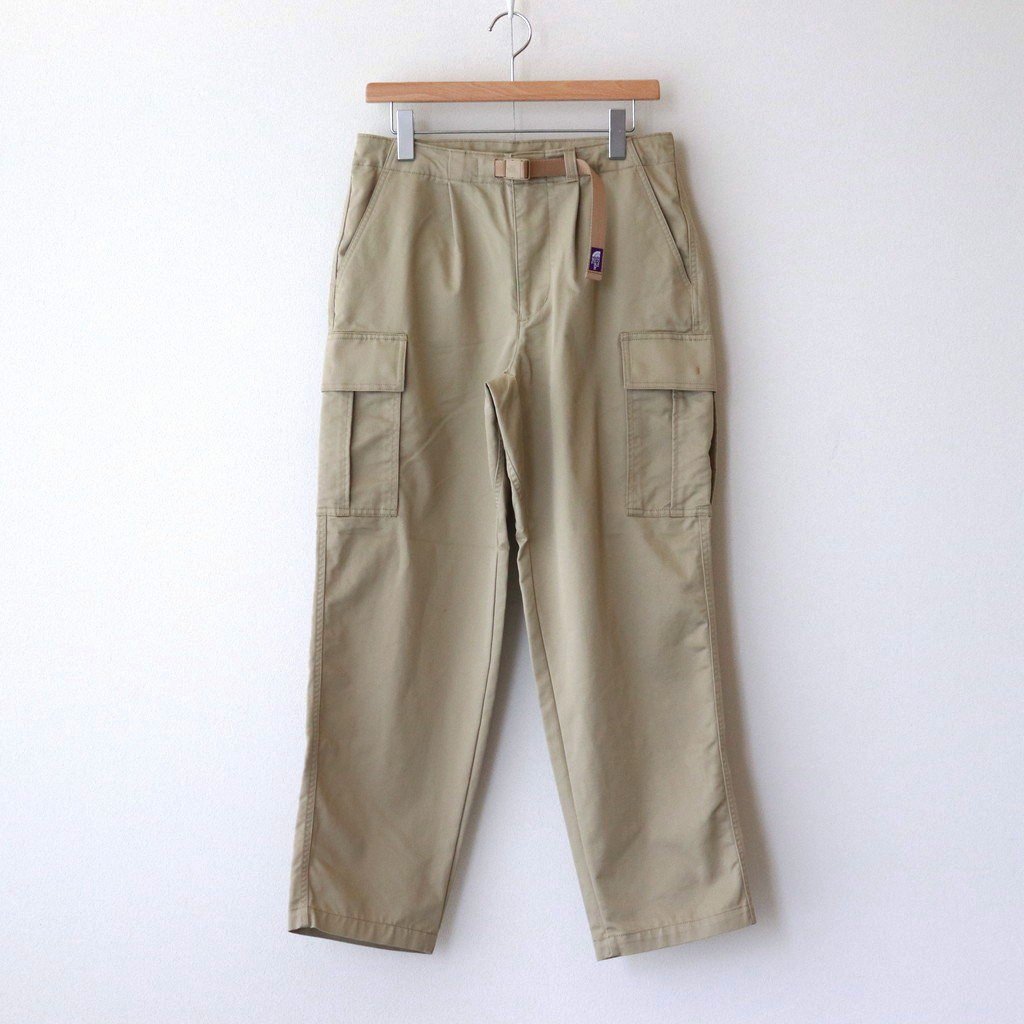 THE NORTH FACE PURPLE LABEL | ザ ノースフェイス パープルレーベル STRETCH TWILL CARGO PANTS  #BEIGE [NT5202N]