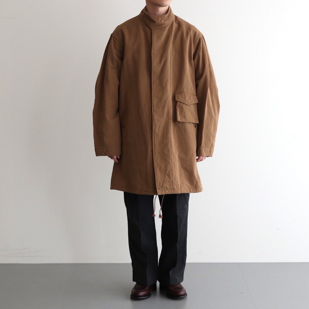 PHIGVEL MAKERS & Co. / STORM SMOCK COAT TOBACCO