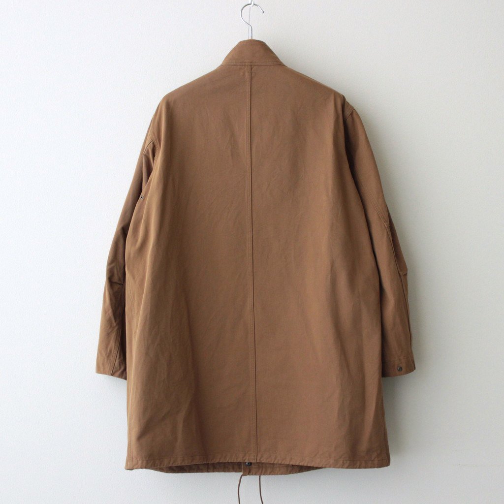 PHIGVEL MAKERS & Co. / STORM SMOCK COAT TOBACCO