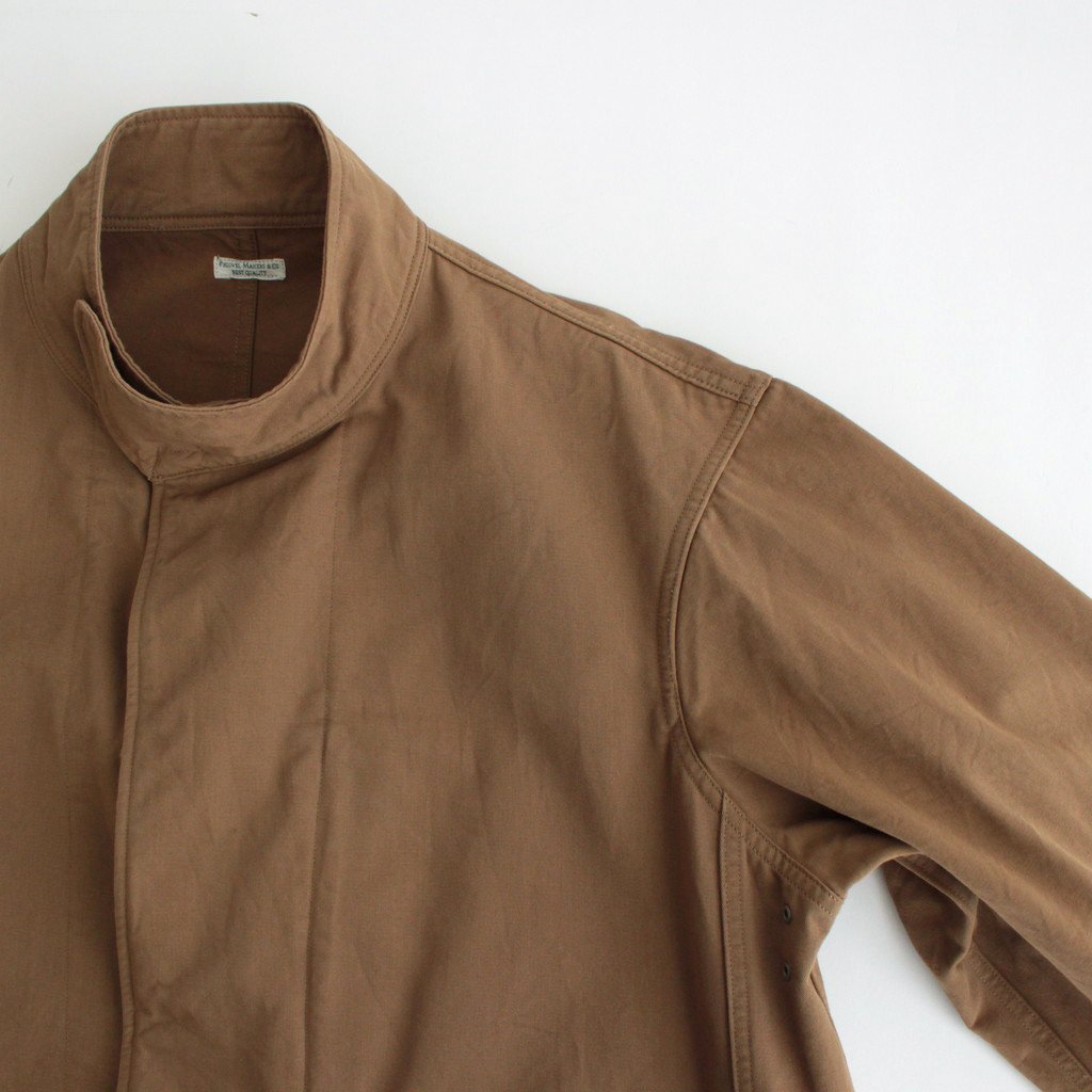 PHIGVEL MAKERS & Co. / STORM SMOCK COAT TOBACCO