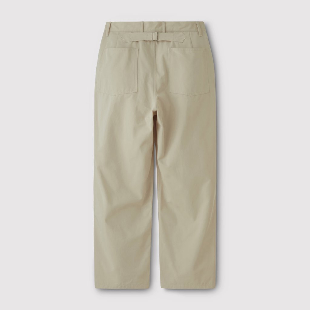 phigvel utility trousers カーキ - ワークパンツ/カーゴパンツ