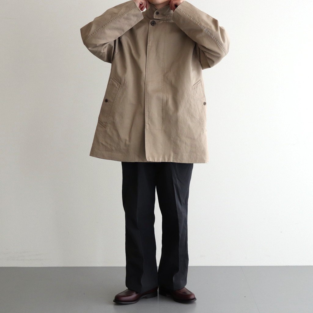 OLD JOE BRAND / FLY FRONT DUSTER JACKET DUNE