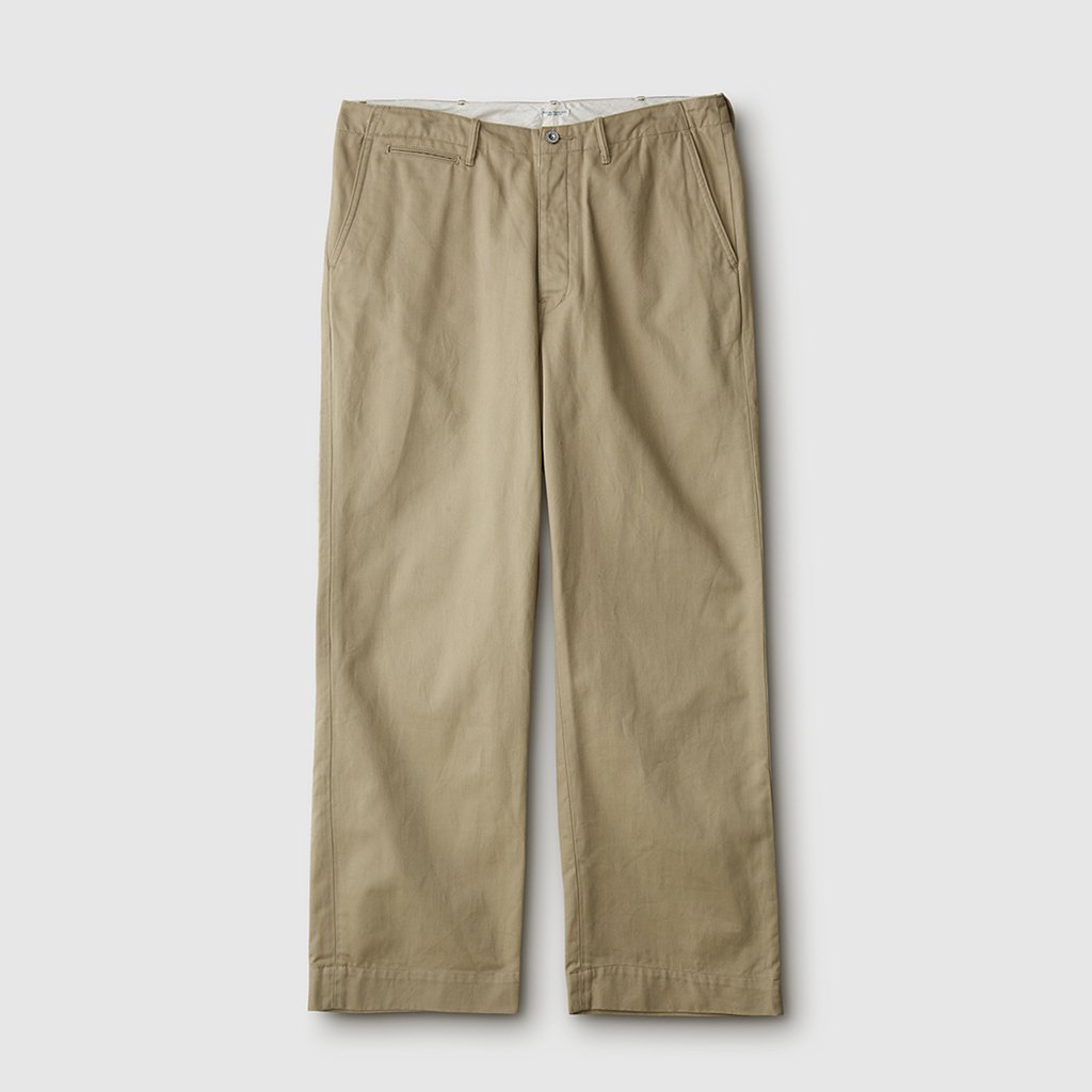 PHIGVEL MAKERS & Co. | フィグベル OFFICER TROUSERS WIDE #KHAKI