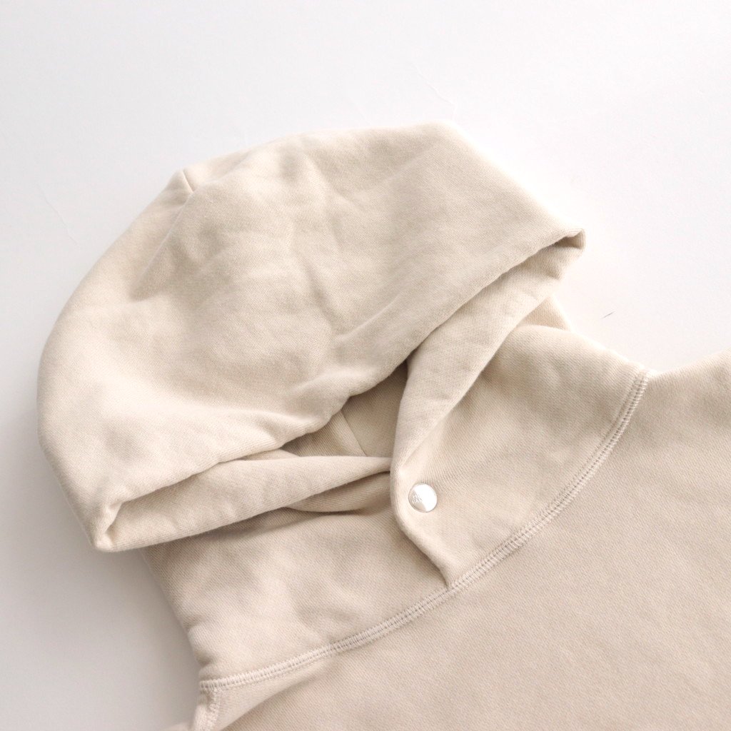 PHIGVEL MAKERS & Co. / MIL ATHLETIC HOODED SWEAT ECRU