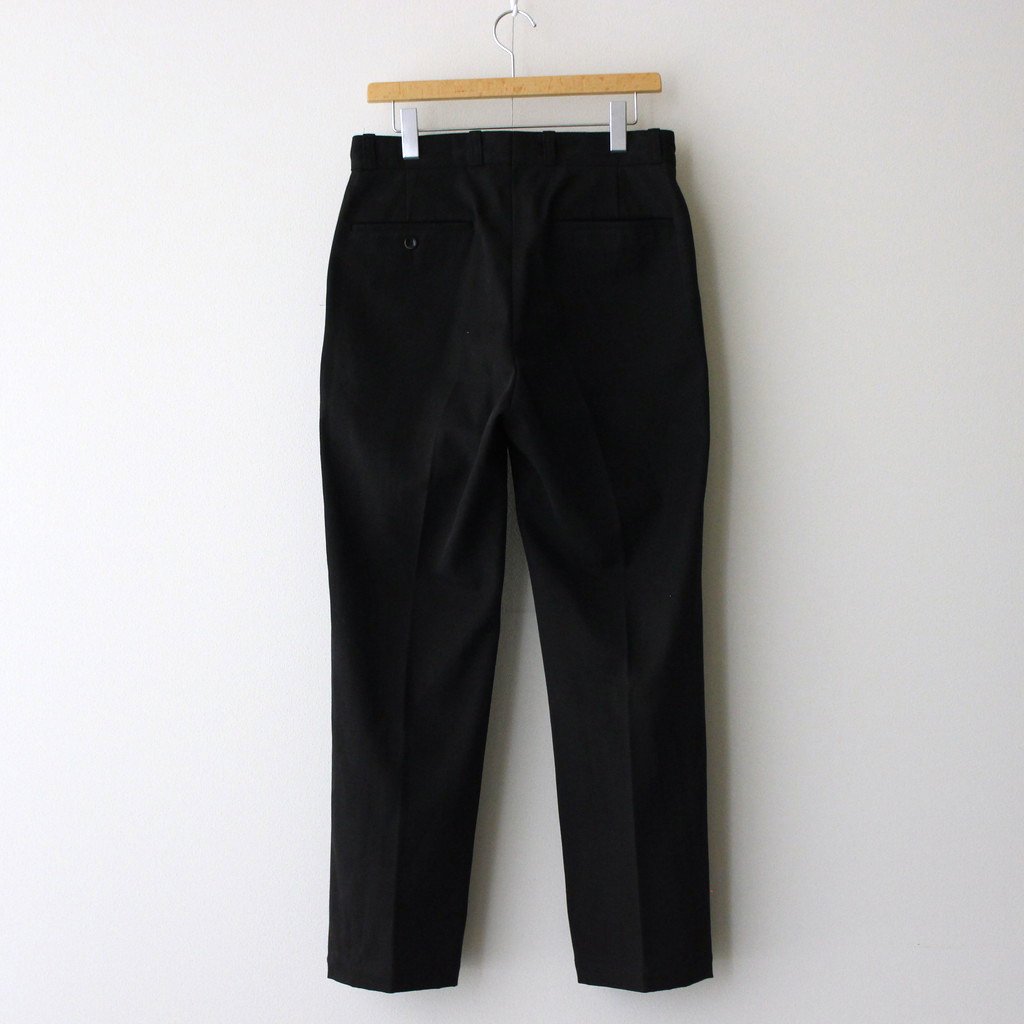 PHIGVEL MAKERS & Co. / DUCK CLOTH WORKADAY TROUSERS INK BLACK