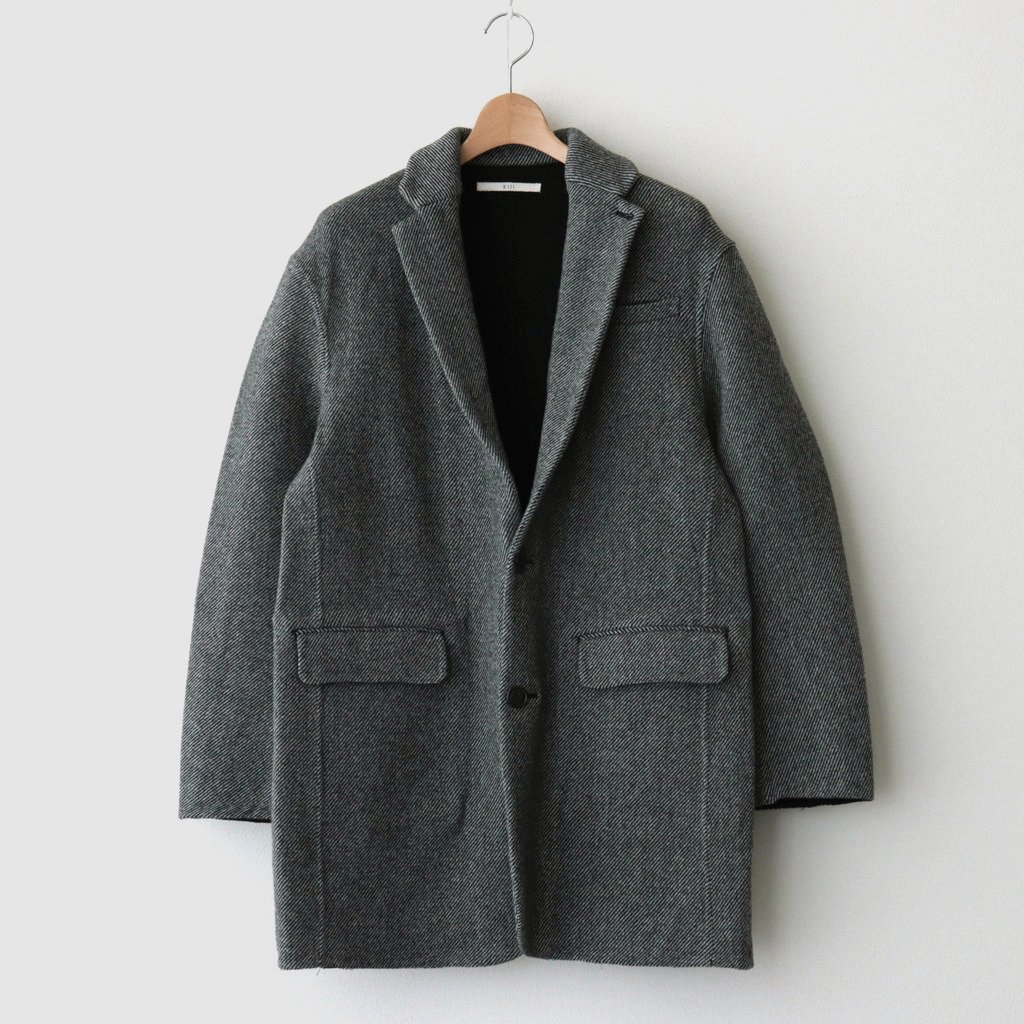 KIJI / RIVER JACKET COAT TWEED