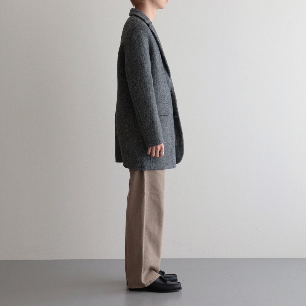 KIJI / RIVER JACKET COAT TWEED