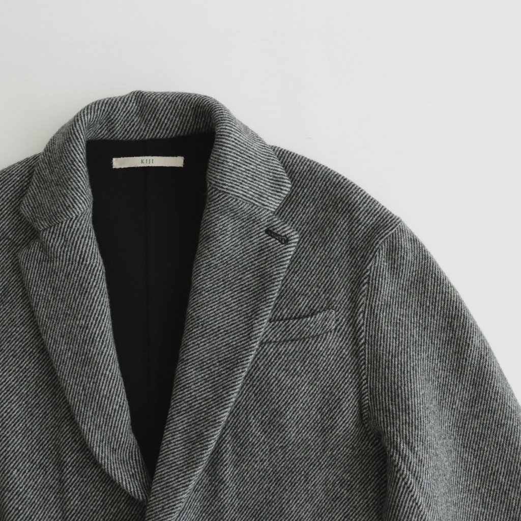 KIJI / RIVER JACKET COAT TWEED