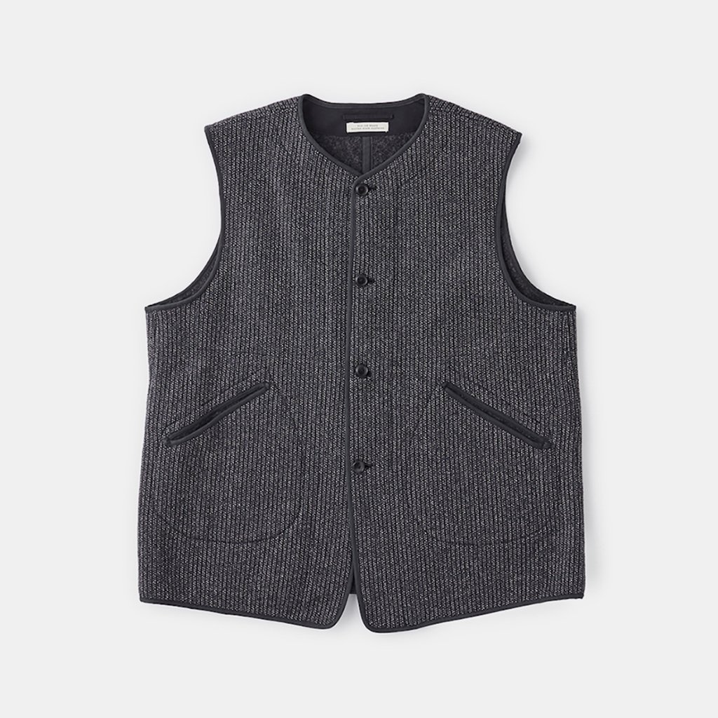 OLD JOE BRAND / RUSSEL CLOTH VANTAGE VEST GRAPHITE