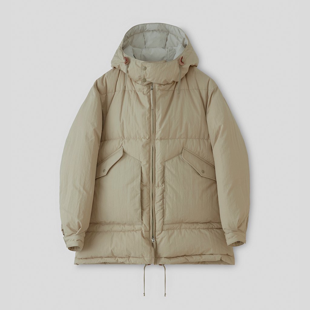 FIELD DOWN JACKET #SAND BEIGE [PMAO-0T04] _ PHIGVEL MAKERS & Co