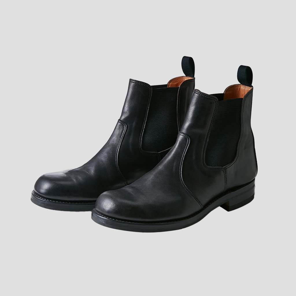 PHIGVEL MAKERS & Co. / SIDE-GORE BOOTS BLACK