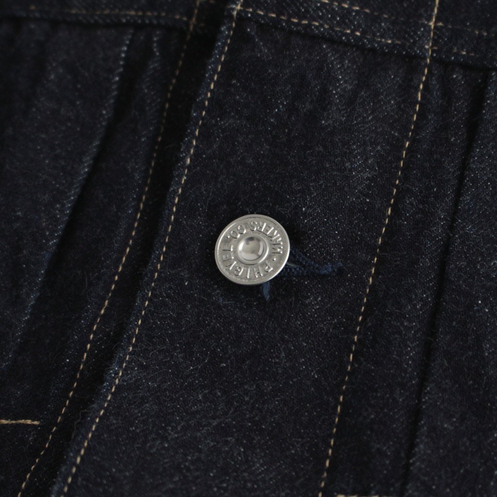 選べる支払い方法 PHIGVEL MAKERS CLASSIC JEAN JACKET インディゴ