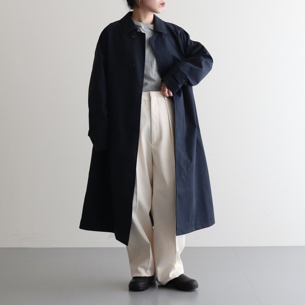 2L GORE-TEX SOUTIEN COLLAR COAT #NAVY [SUBS300] _ nanamica｜ナナミカ