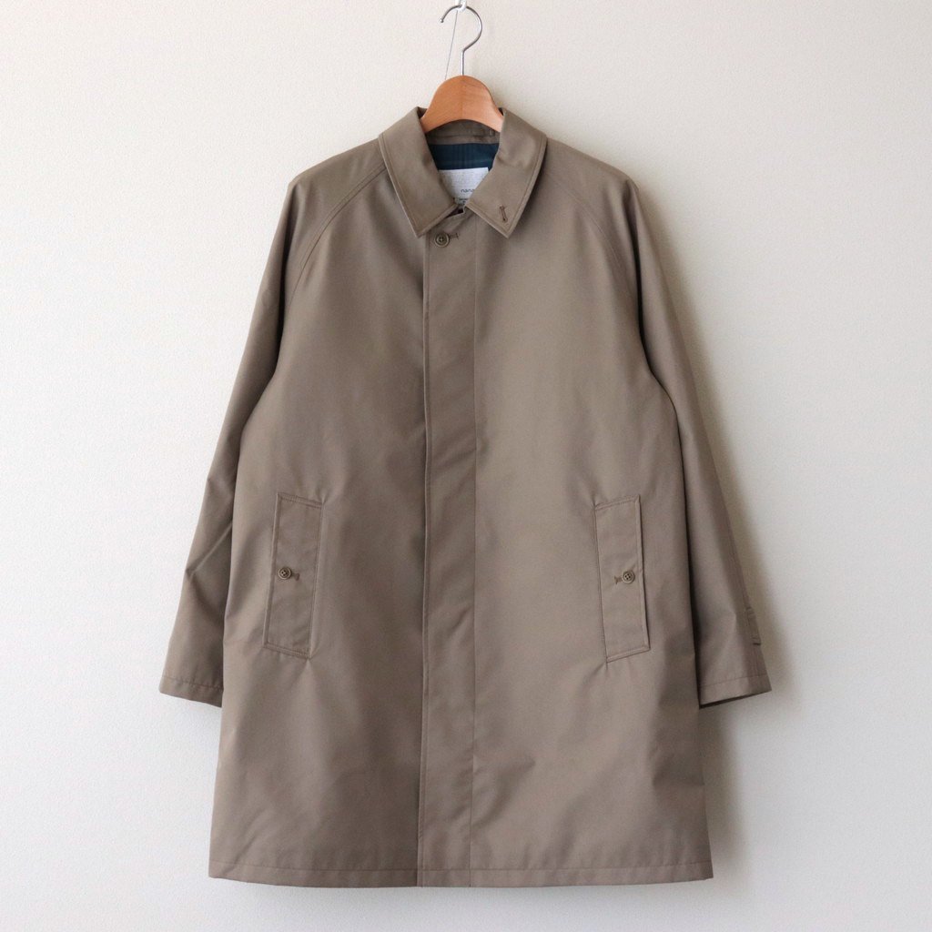 nanamica / 2L GORE-TEX SOUTIEN COLLAR COAT BEIGE