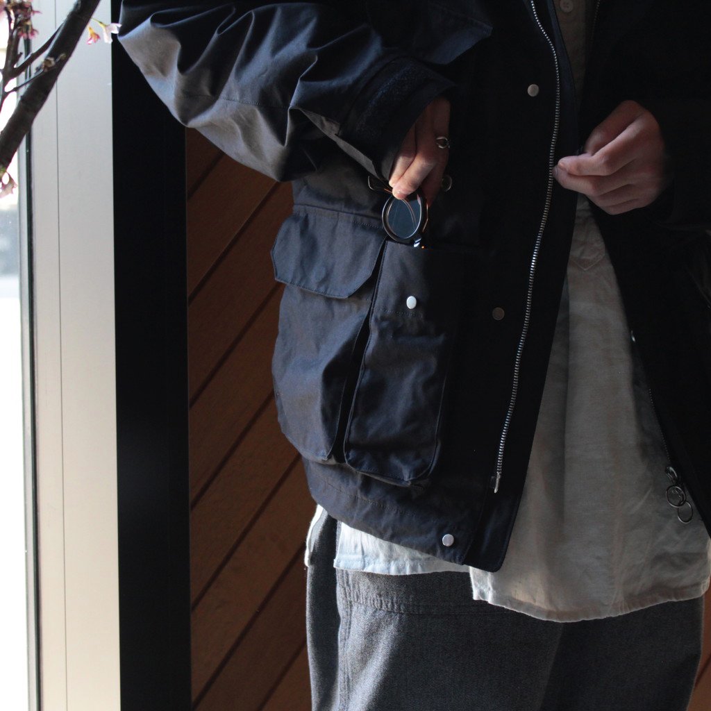 MARKAWARE / FISHERMAN JACKET BLACK