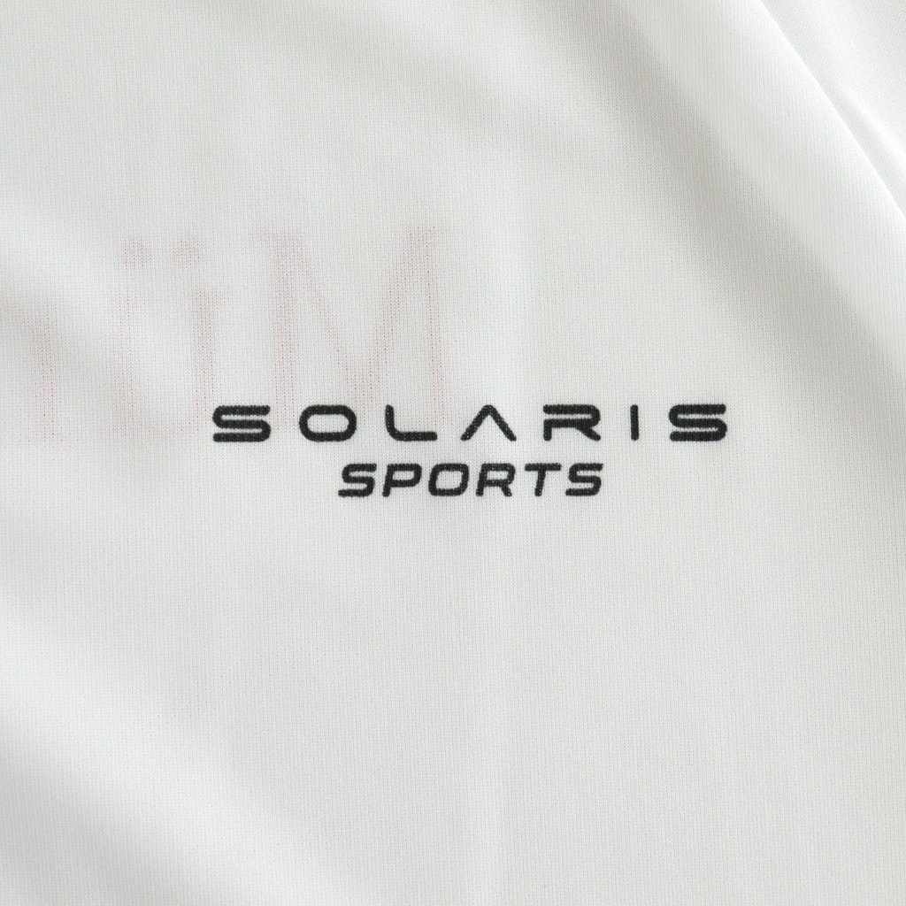 SOLARIS SPORTS / S/S FOOTBALL SHIRT WHITE