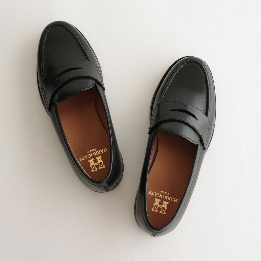 SHOREDITCH - FRENCH CALF #BLACK _ HARROGATE | ハロゲイト