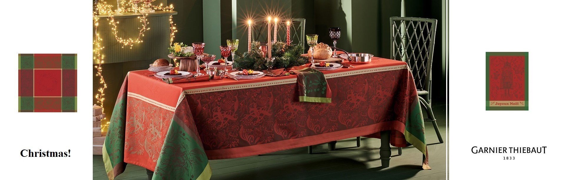 Ciieeo クリスマステーブルランナー 赤いテーブルカバー テーブルランナークリスマス christmas table 熱 cloth