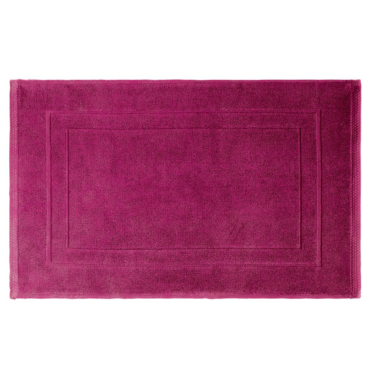 ガルニエティエボー バスマット エレア フクシア(赤紫)