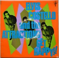 Elvis Costello And The Attractions / Get Happy (UK w/Poster!) - DISK-MARKET